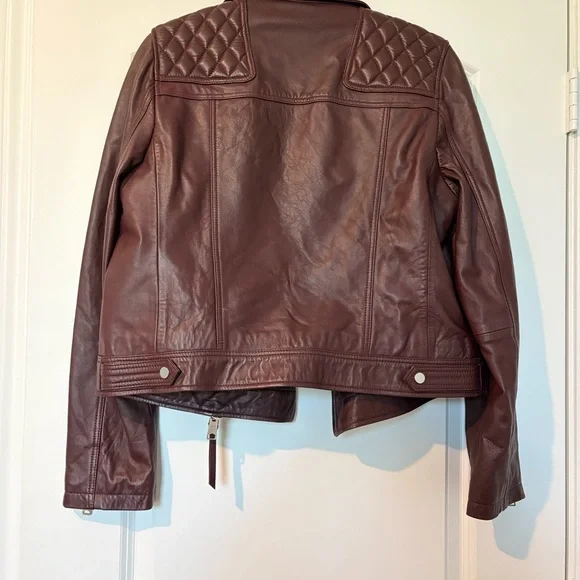 All Saints Caden Biker Jacket - Picture 6 of 8